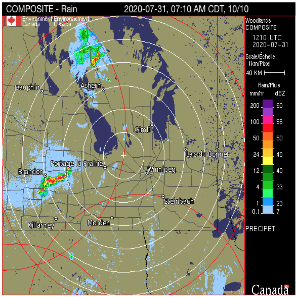 Env Canada Winnipeg radar